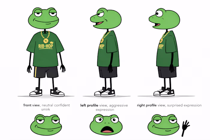 2D Cartoon Character 