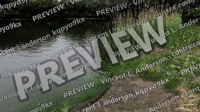 English lake margin: real-time Unreal Engine 5.8 environment