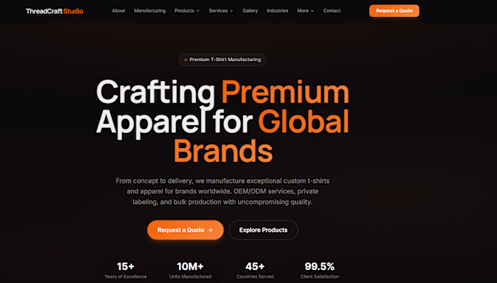 Threadcraft Studio - Premium Apparel