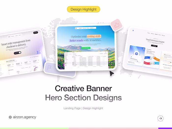 Landing Page Hero Design