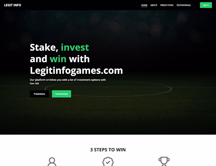 Legit Info Games