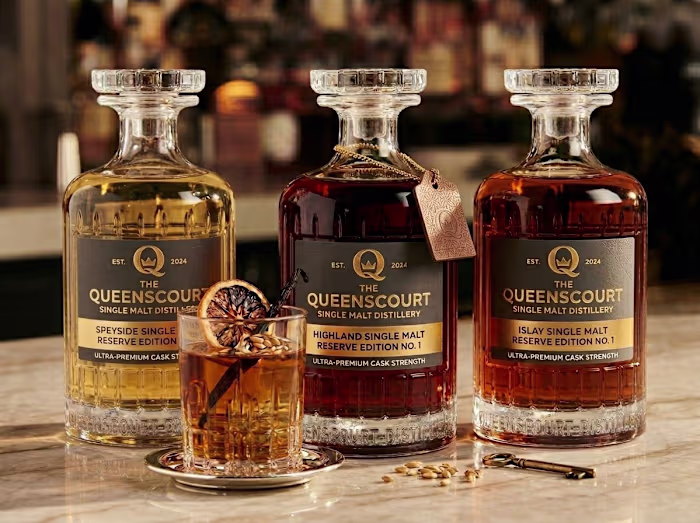 The Queenscourt — Ultra-Premium Whisky Packaging