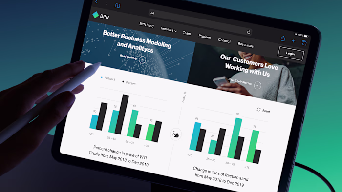 Bullet Point Network Website Redesign