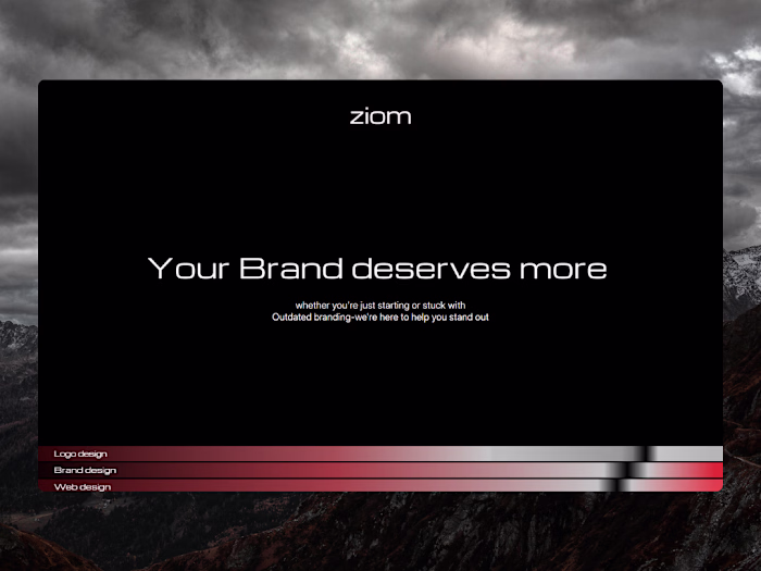 Ziom – Creative Studio Website Design in Framer