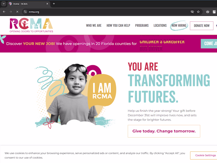WordPress Website for RCMA - RCMA.org