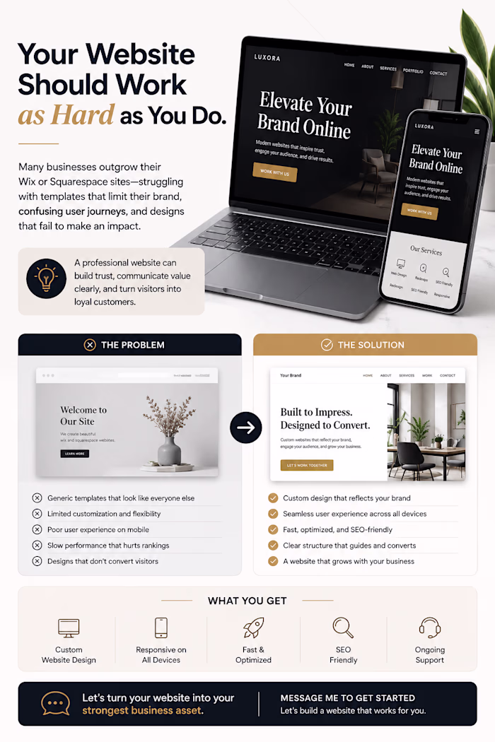 A website shouldn't feel like