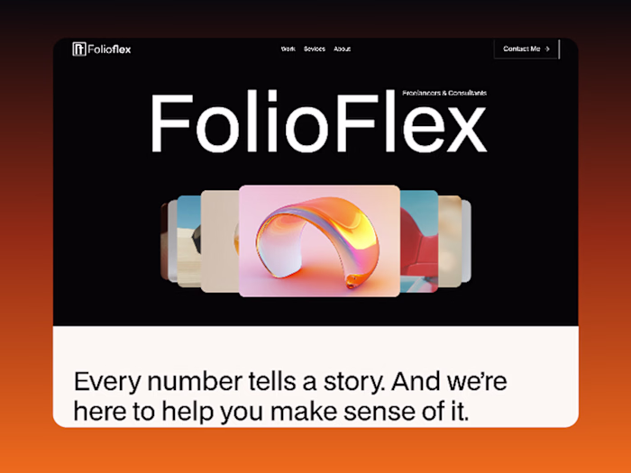 Project Overview
FolioFlex is a highly