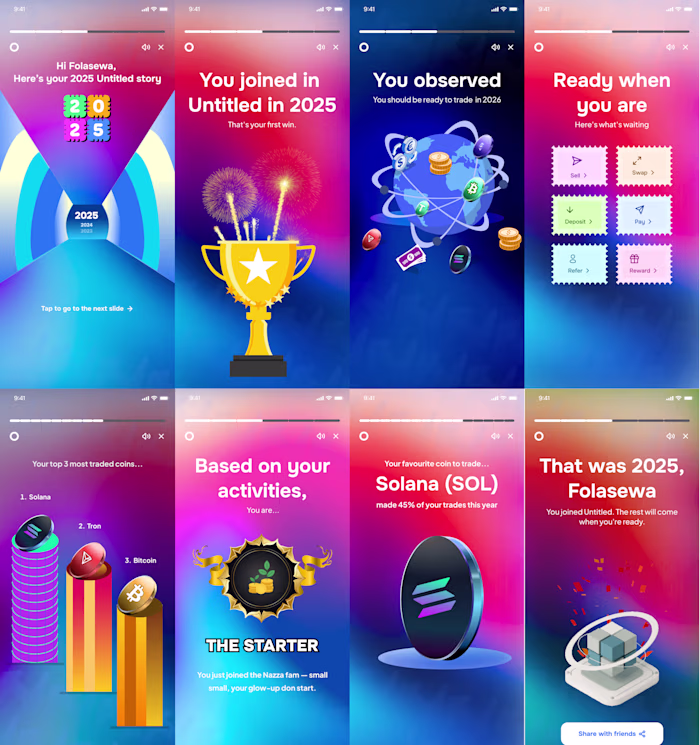 I had a blast designing this 2025 Wrapped experience for a c...