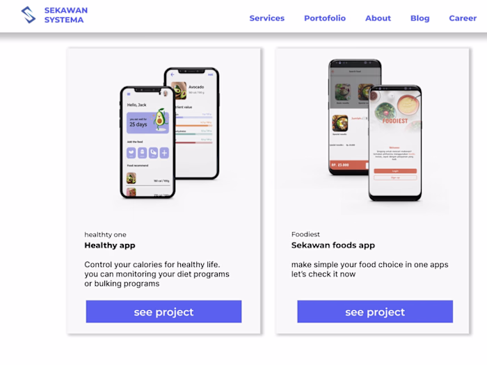 Foodiest app design