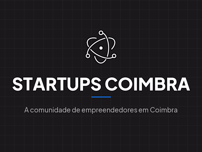 Designed and built Startups Coimbra,