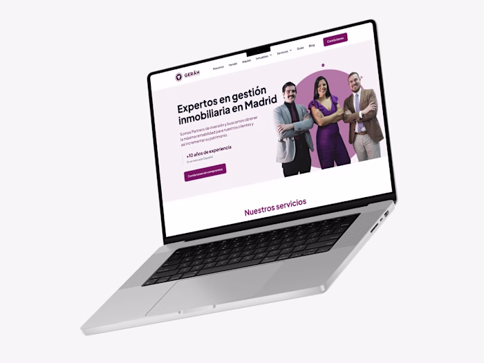 Redesigning a Spanish Real Estate company website