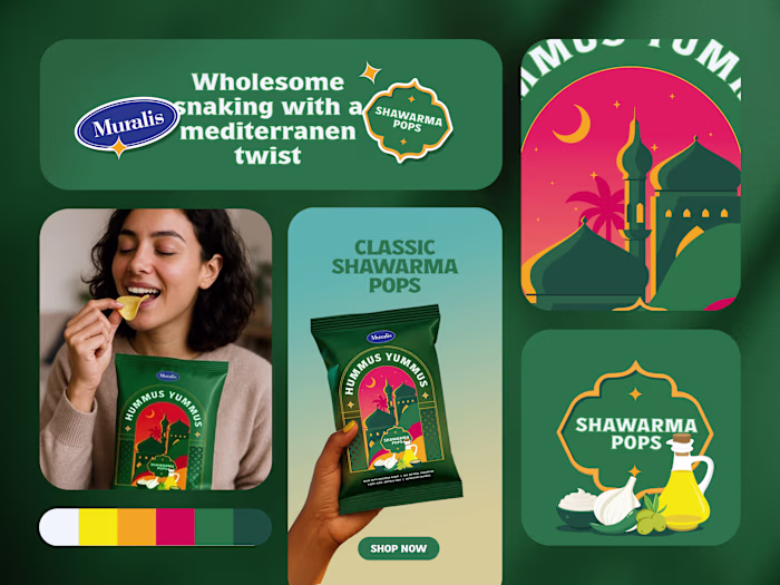 Hummus Yummus Packaging