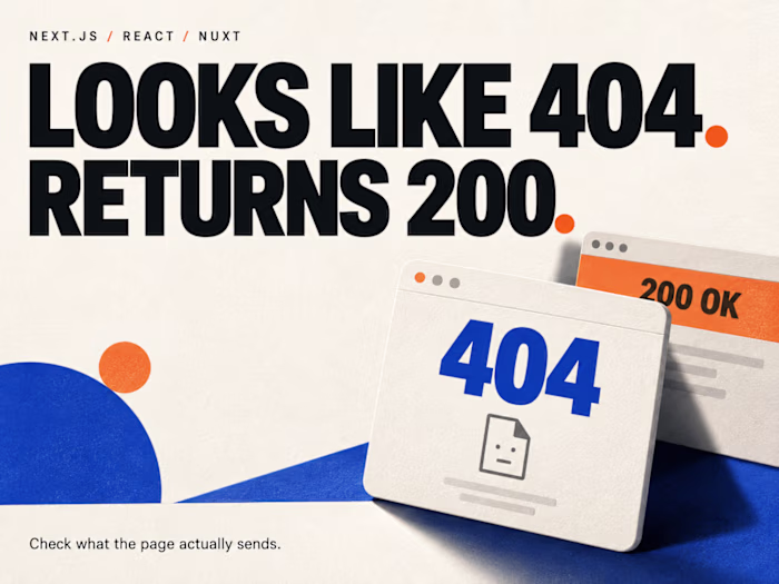 The page says “not found.”