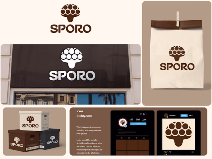 Logo for business startup called sporo 
