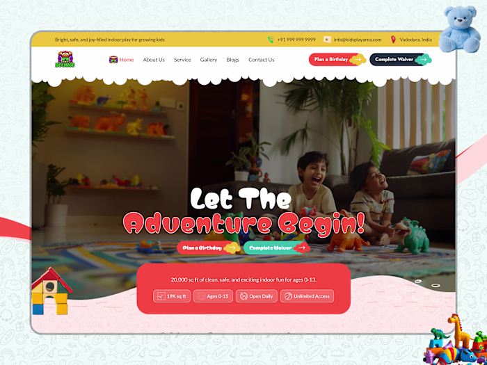 🎈🎠 Play. Laugh. Explore – Kids