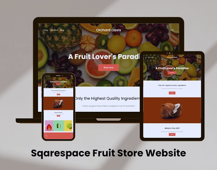 Orchard Oasis | Fruit Store | Squarespace