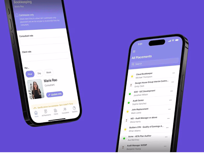 Team Management App for Construction Company