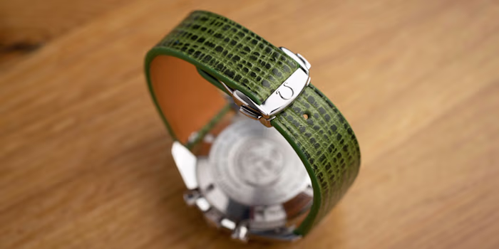 Genteel Handmade’s Custom Straps For Omega Deployant Clasps Are…