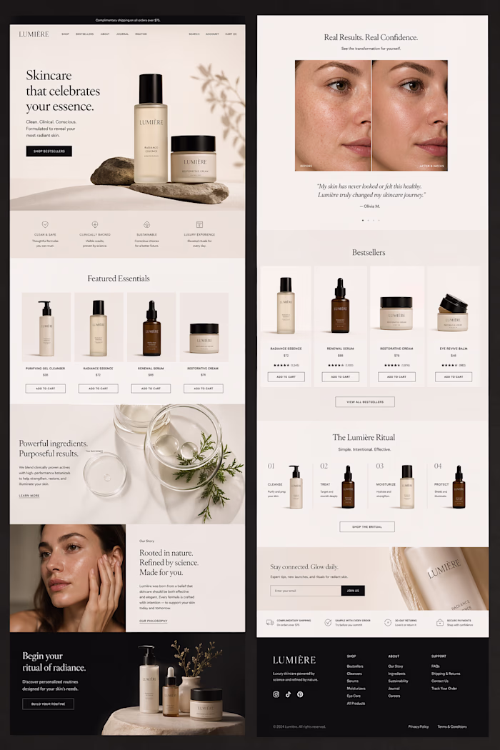 Skincare brands do not need
