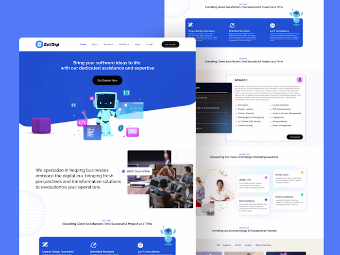 Zetdigi Website Design
