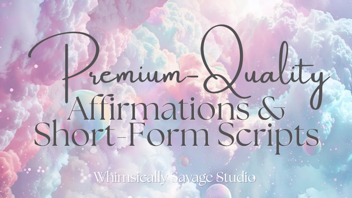 High-End Affirmation Pack — “Remembering the Woman You have ...