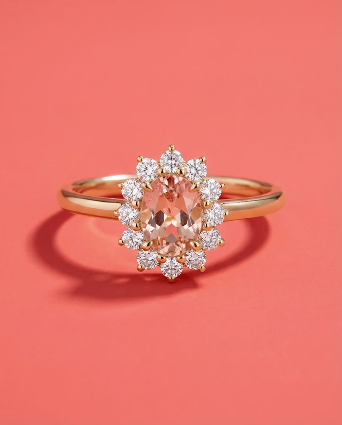 A warm editorial jewelry campaign