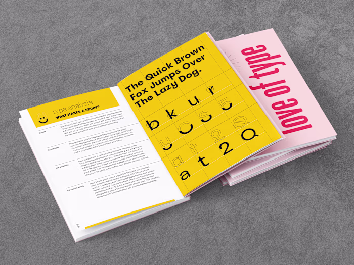For the love of type
