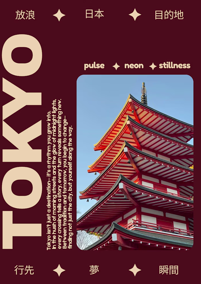 A modern editorial design study