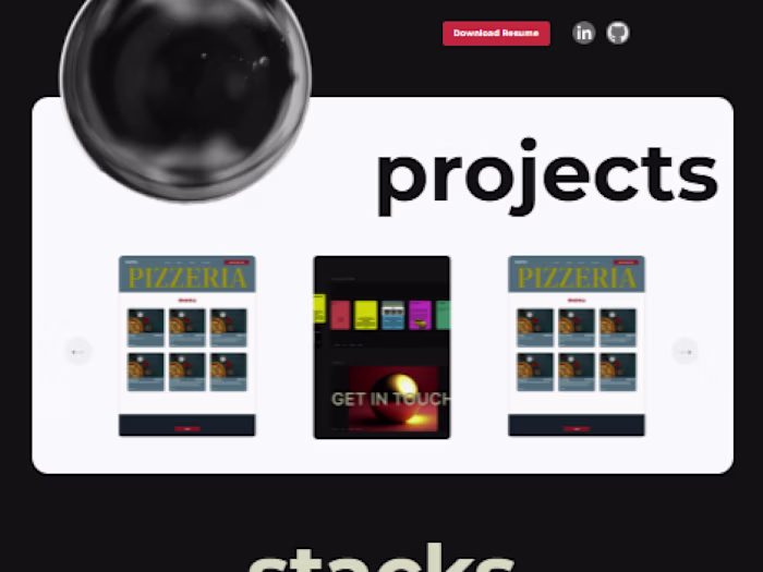 Light/Dark Mode Portfolio
