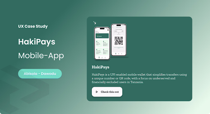 HakiPays- A Tanzanian Fintech mobile app (case study)