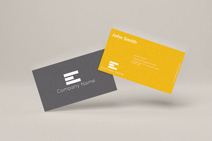 Business cards designed on Behance