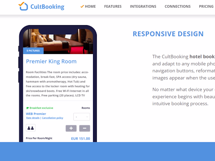 Cult-Booking - Hotel Booking Platform (Laravel+Vue)