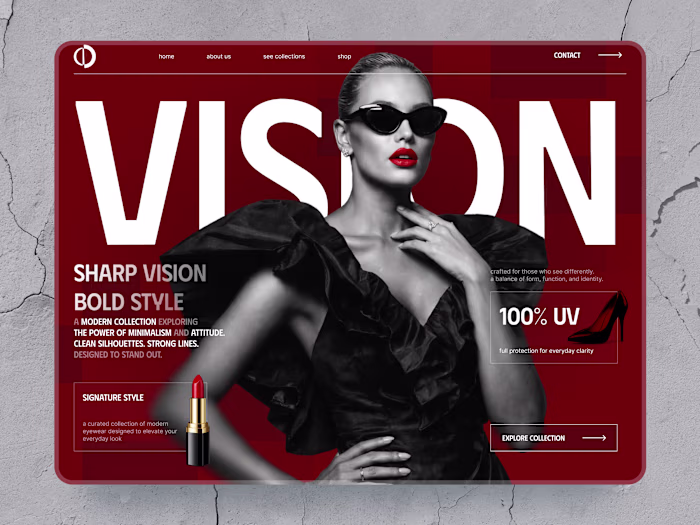 VISION — Luxury Eyewear Landing