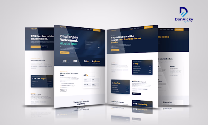 Business Consulting Website Design | WordPress Website