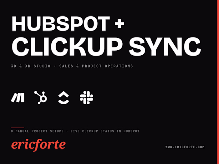 HubSpot to ClickUp Automation System