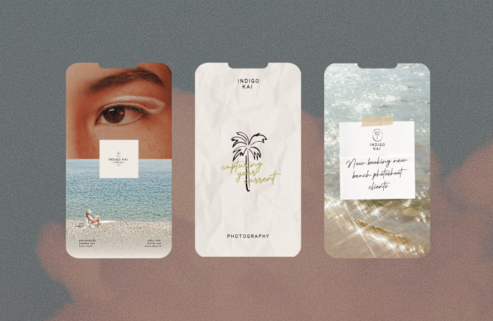Indigo Kai Photography Brand Identity