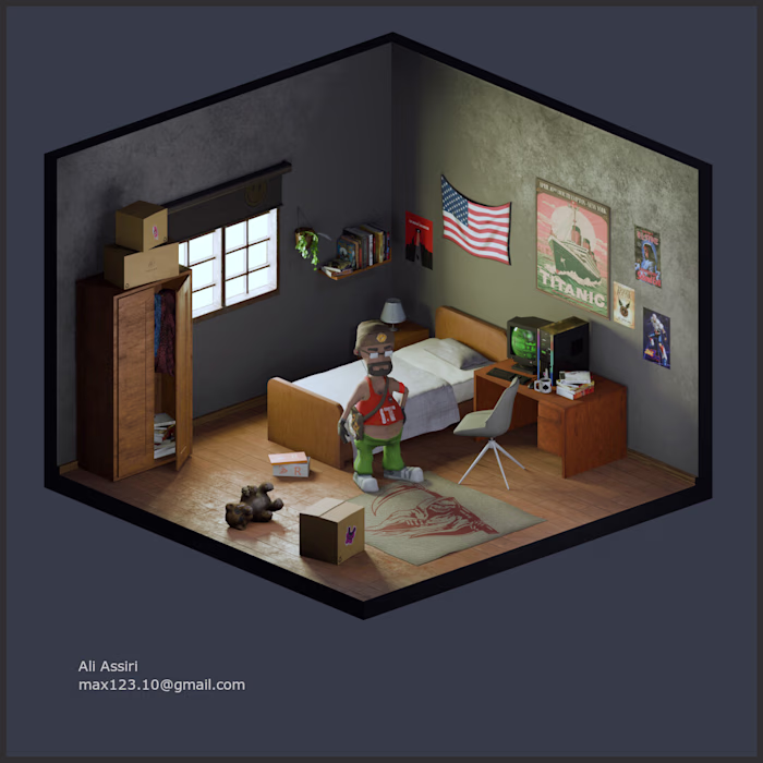 Remnants of the Dream — Stylised 3D Environment