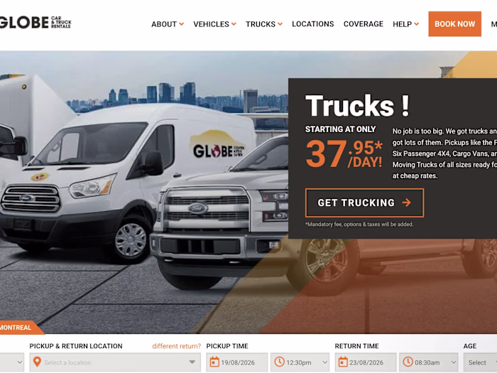 Globe Car Rental – Legacy