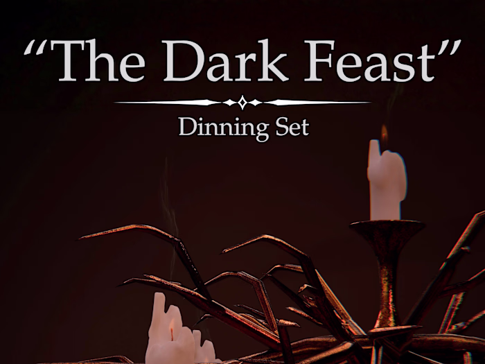 "The Dark Feast" - Dinning Set Project Link: https://www.art...