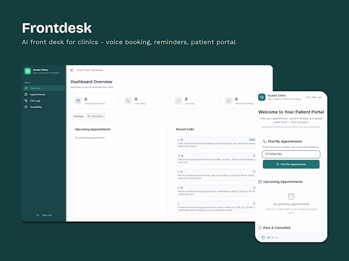 Frontdesk is an AI receptionist