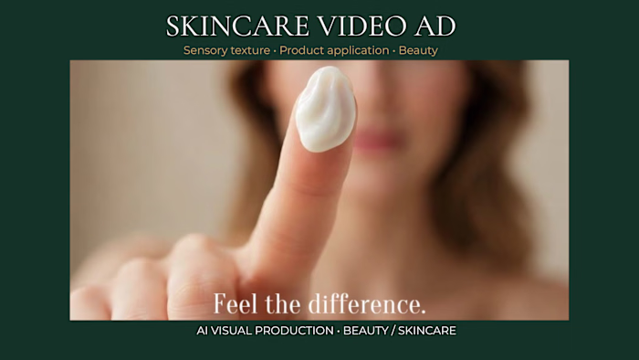 SKINCARE VIDEO AD
Short-form AI advertising