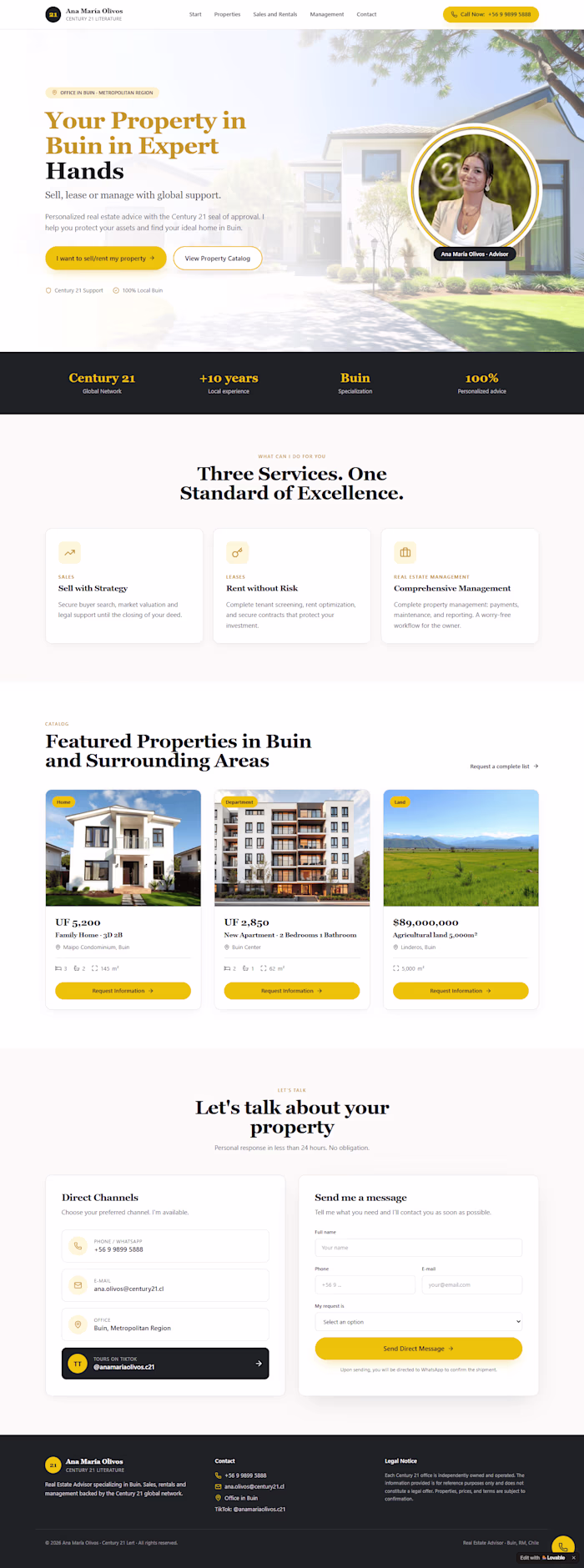 Website design