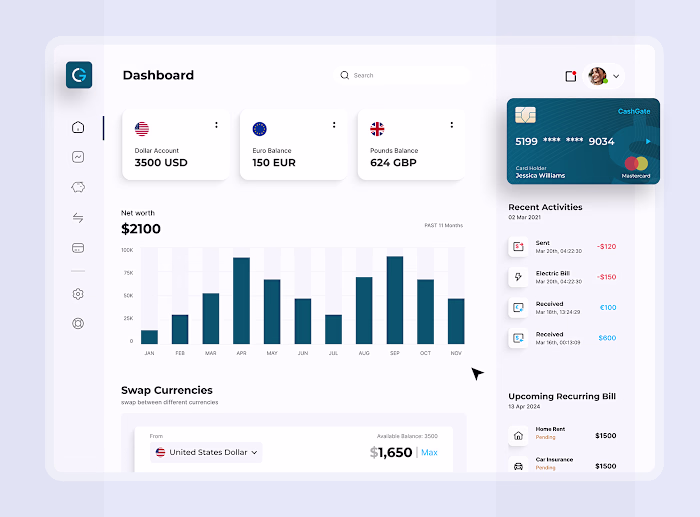 CashGate Web App Product Design
