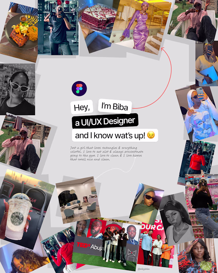 Hey, I know you hardly see beautiful designers. Little Intro...