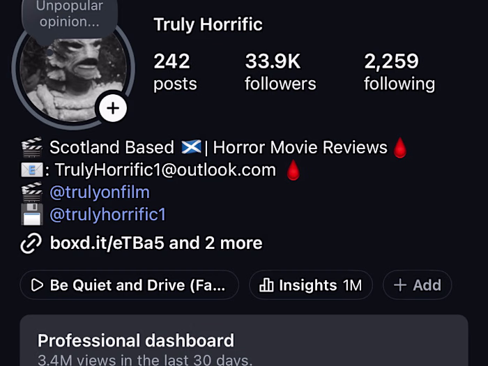 Truly Horrific (@trulyhorrific) • Instagram photos and videos