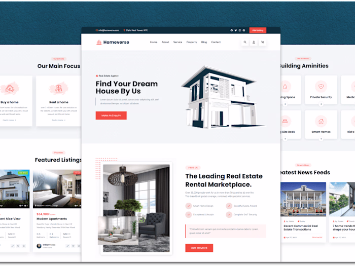 Real State Website