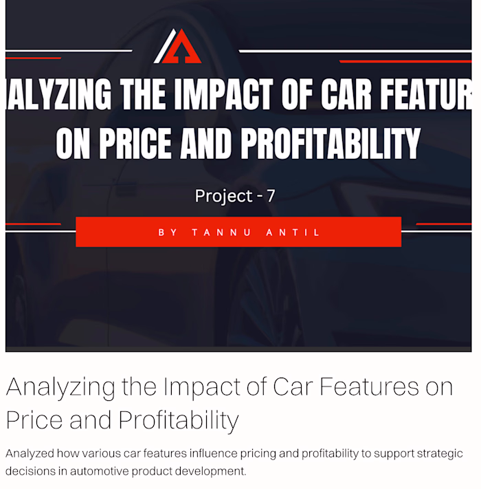 Analyzing the Impact of Car