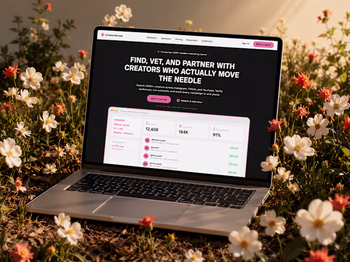 SaaS influencer and creator marketing platform