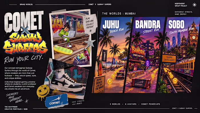 Comet × Subway Surfers — Campaign Concept