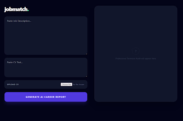 JobMatch | AI Career Intelligence Platform